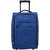 BagsRUs Matte Blue Polyester 36L Cabin Luggage Overnight Travel Trolley Bag (CA113FJB)