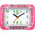LOTUS Pink Table Alarm Clock 1809