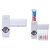 Automatic Toothpaste Dispenser With 5 Toothbrush Holder