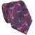 Sir Michele Designer Men's Purple Silk Casual Broad Ties
