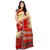 Triveni Beige Art Silk Printed Saree With Blouse