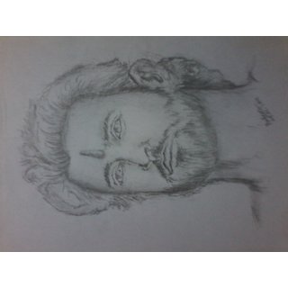 Online Hritik Roshan Bollywood Star Pencil Sketch Painting Prices Shopclues India After having appeared in films as a child actor in the 1980s, roshan made his film debut in a leading role in kaho naa. hritik roshan bollywood star pencil sketch painting