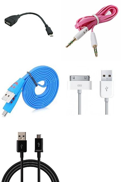 Cable Matters 5-Color Combo Cat6 Snagless Ethernet Patch Cable 1 Foot