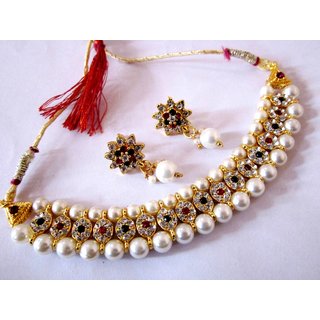 Buy JA Brand One Gram Gold Trendy White 