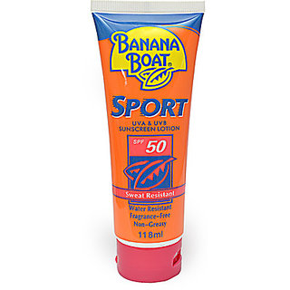 lotion sunscreen banana boat sport 118ml spf50