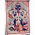The Goddess Kali Standing on Shiva, water color painting