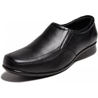 Sparx Formal Black Leather Shoes Online 
