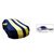 Uneestore-100 Waterproof-Skoda Superb-Car Body Cover-Pearl Yellow And Blue