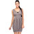 Klick2Style Gray Plain Bodycon Dresses For Women