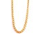 The Jewelbox Gold Plated Wheat Short Chain 17.5 Inches