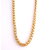The Jewelbox Gold Plated Wheat Short Chain 17.5 Inches
