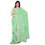 Firstloot Green Color Faux Georgette Embroidered Party Wear Saree
