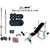 Protoner 58 Kg Weight Lifting Home Gym, 5 In 1 Multi Function Bench, 4Rods, Fitness Accessories