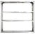 Medium Stainless Steel Shelf Rack (Wall Mounted)