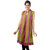 Ramasa Designer Anarkali Kurta (Sleeves Inside, Long, Pink)