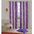 Pack Of 2 Designer Door Curtain - Bamboo Purple