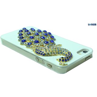 IPhone 5s Peacock Studded back cover