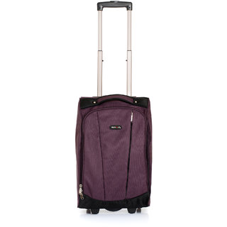 Buy BagsRUs Luggage Trolley Bag Travel Bag Purple Color Online Shopclues