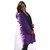 Royal Studio Purple Tweed coat