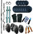 Body Maxx 20 Kg Home Gym Package & 4 Rods & Rubber Plates 20 Kg