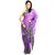 Uday Pure cotton Purple Bengal  saree