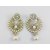 Beautifull pair of festive dangler earrings with pearls  zircon