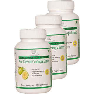 GARCINIA CAMBOGIA Natural Weight Loss ! 65% HCA Extract 500mg - 180 Capsule