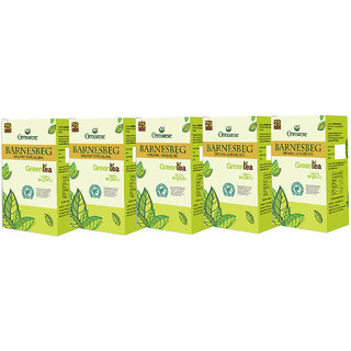 Goodricke BARNESBEG Organic Darjeeling Green Tea 25 Tea Bag Pack Of 5 Total 125 Tea Bags