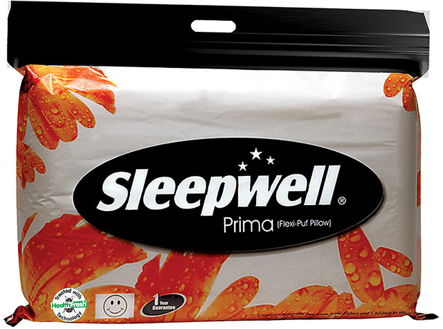 sleepwell flexi puf pillow