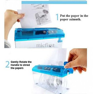 PERSONAL MANUAL HAND PAPER SHREDDER STRIP CUTTER FOR CRAFT Quilling