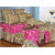 Shine Furnishing  Print Cotton Double Bedsheet with 2 Pillow Covers