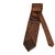 Brown Base with Blue Small & Big Square Design Tie