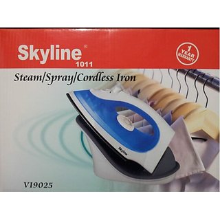 skyline cordless steam & spray iron