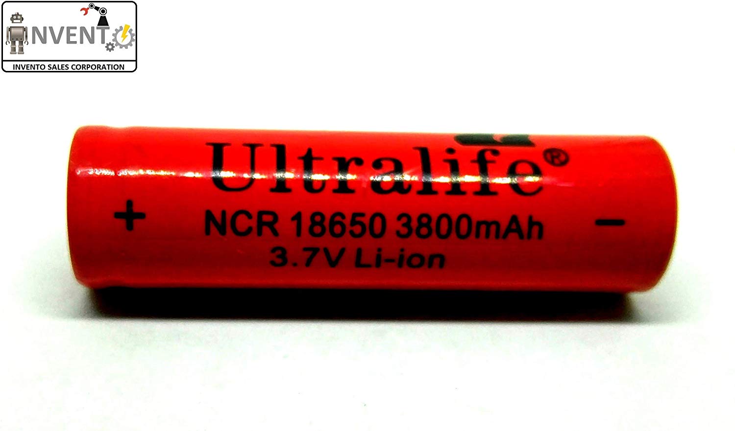 1 PILE 14500 RECHARGEABLE 3800 mAh LI-ION 3,7 V. Livraison en Suivi