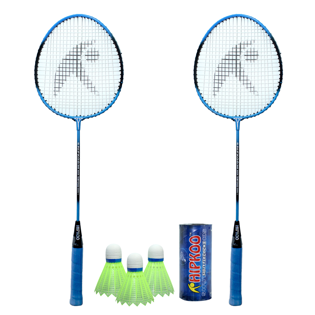 Buy Hipkoo Air Badminton Set (Blue) With Bag Badminton Kit Online ...