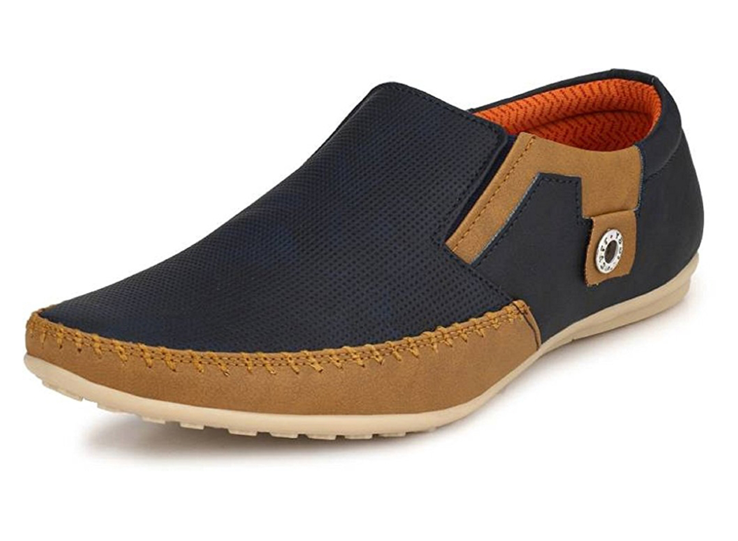 Buy Adiso Men's Navy Smart Casual Slip on Shoe Online @ ₹999 from ShopClues