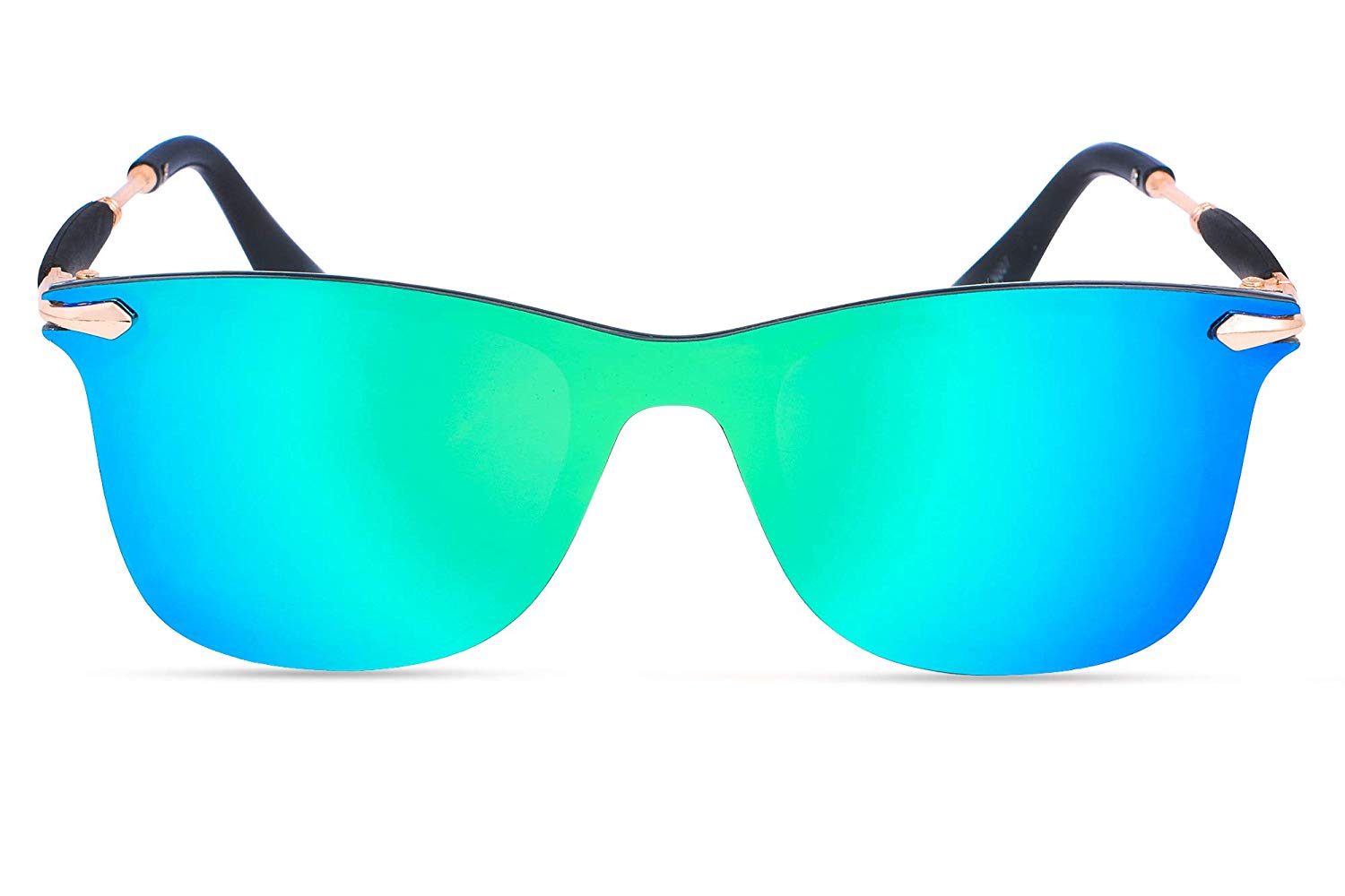 thumbnail image 2 of Velvet Retro Square Sunglasses For Unisex – Mirrored Lenses, UV400, 9 Colors, IG Eyewear 2 of 6