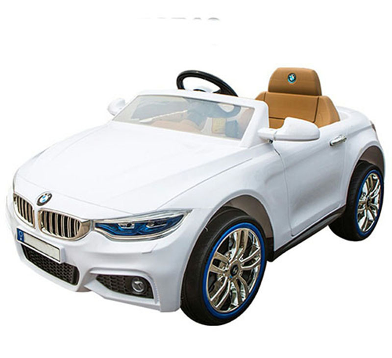 Buy OH BABY Kids battery operated ride on BMW car with White COLOER SE ...