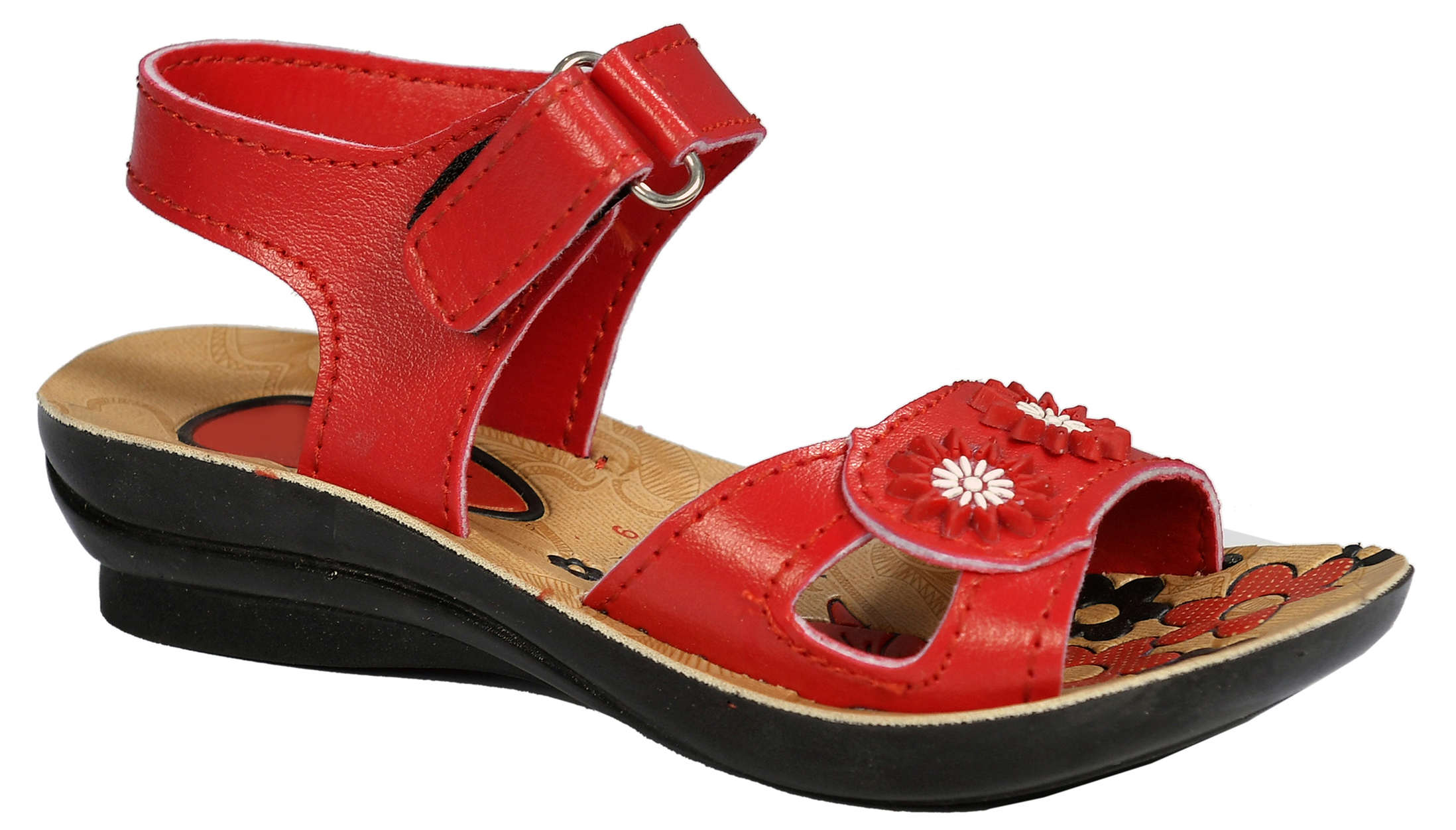 Buy Red Sandal For Girls Online @ ₹359 from ShopClues