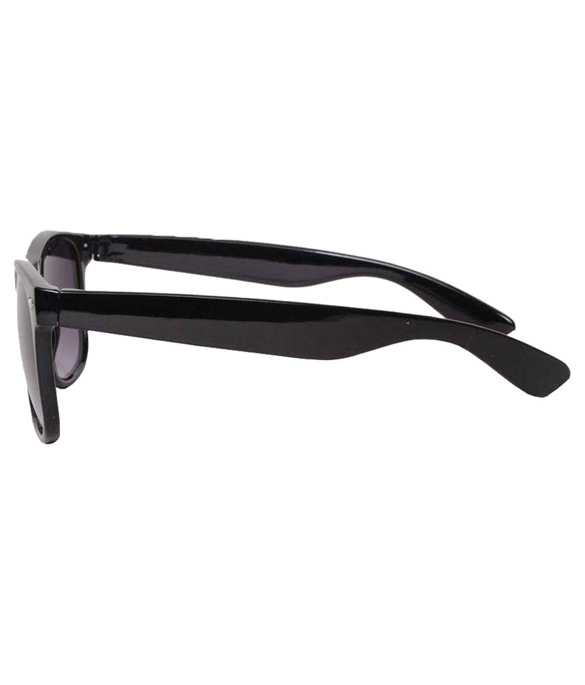 Buy UV Protection Wayfarer Sunglasses Black UV400 Online @ ₹299 from ...