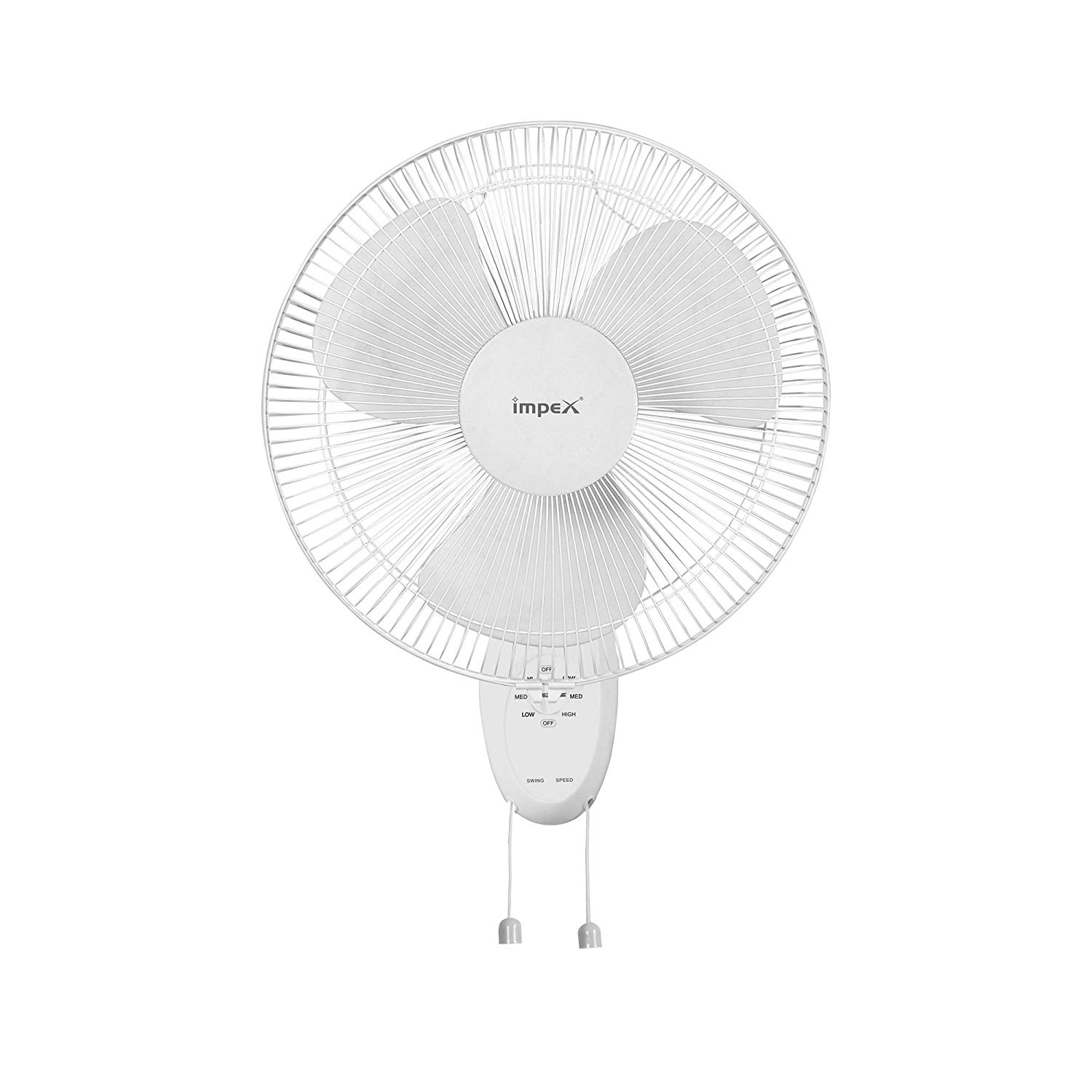 Buy Impex WEAVEO3 High Speed 3 Blade Wall Fan With 1350 Rpm (White