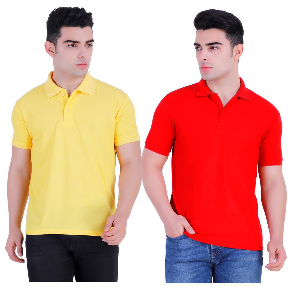 Buy Stars Collection Men's Cotton Polo T- Shirt Comfortable and Stylish ...