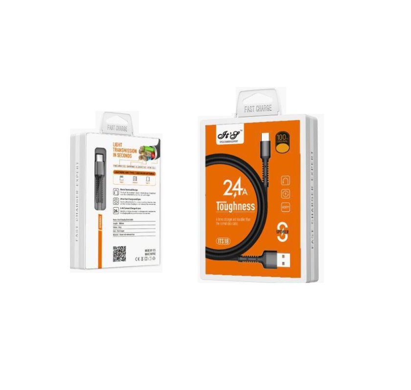 IT S 2.4Amp Pure Copper Lightning Data And Charging Cable For Iphone