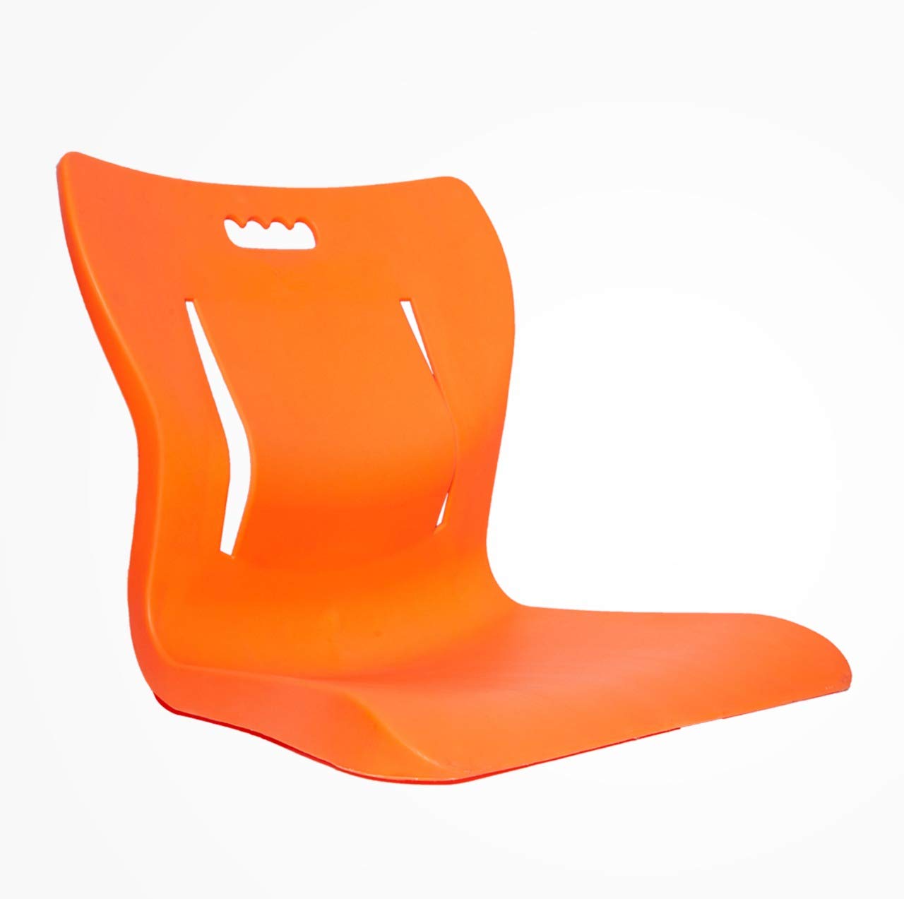 Buy Aasan Chair Plastic Yoga Meditation Backache Healer Chair, Saffron