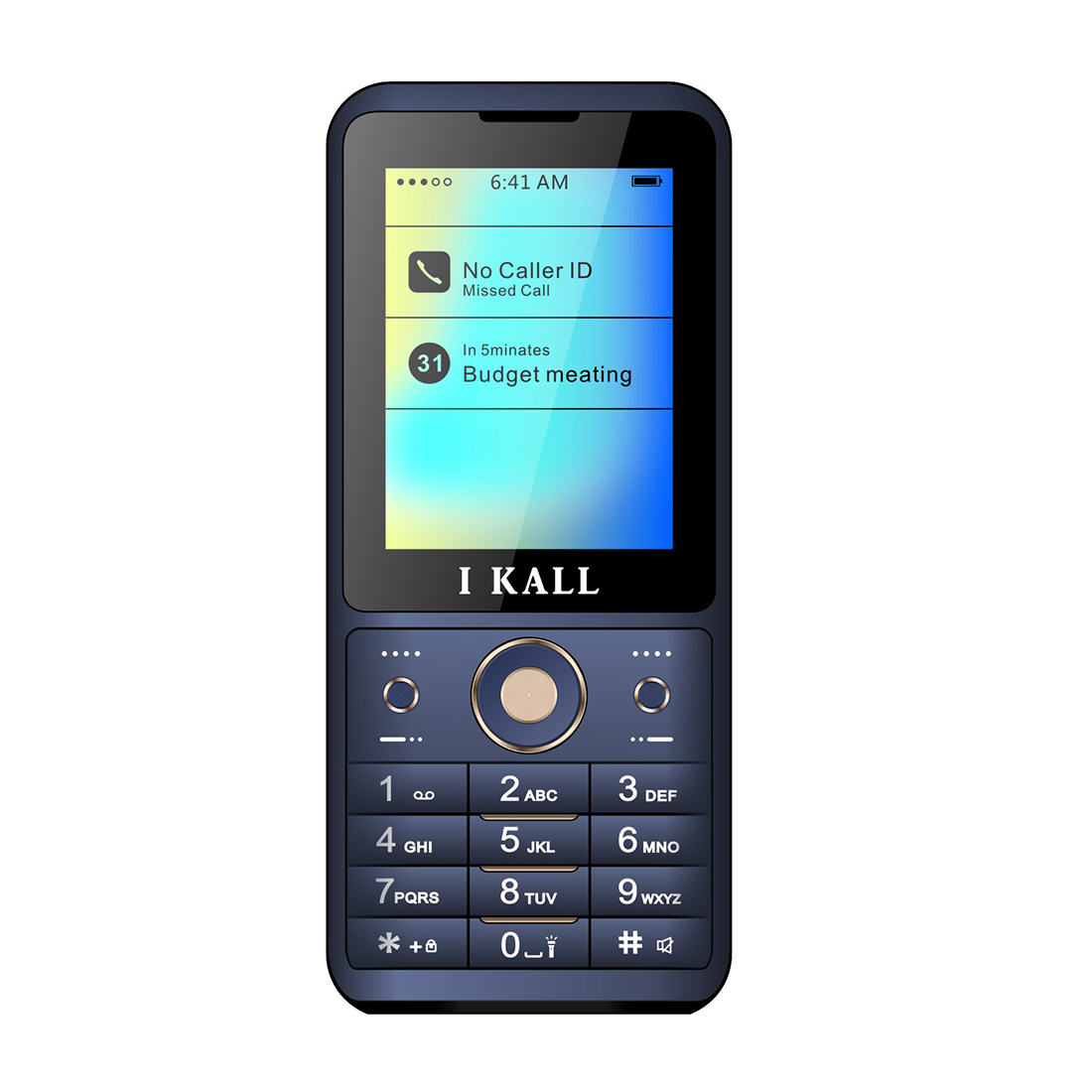 Buy I Kall K39 2.4 Inch Display Dual Sim Feature Phone with 1 Year Manufacture Warranty Blue