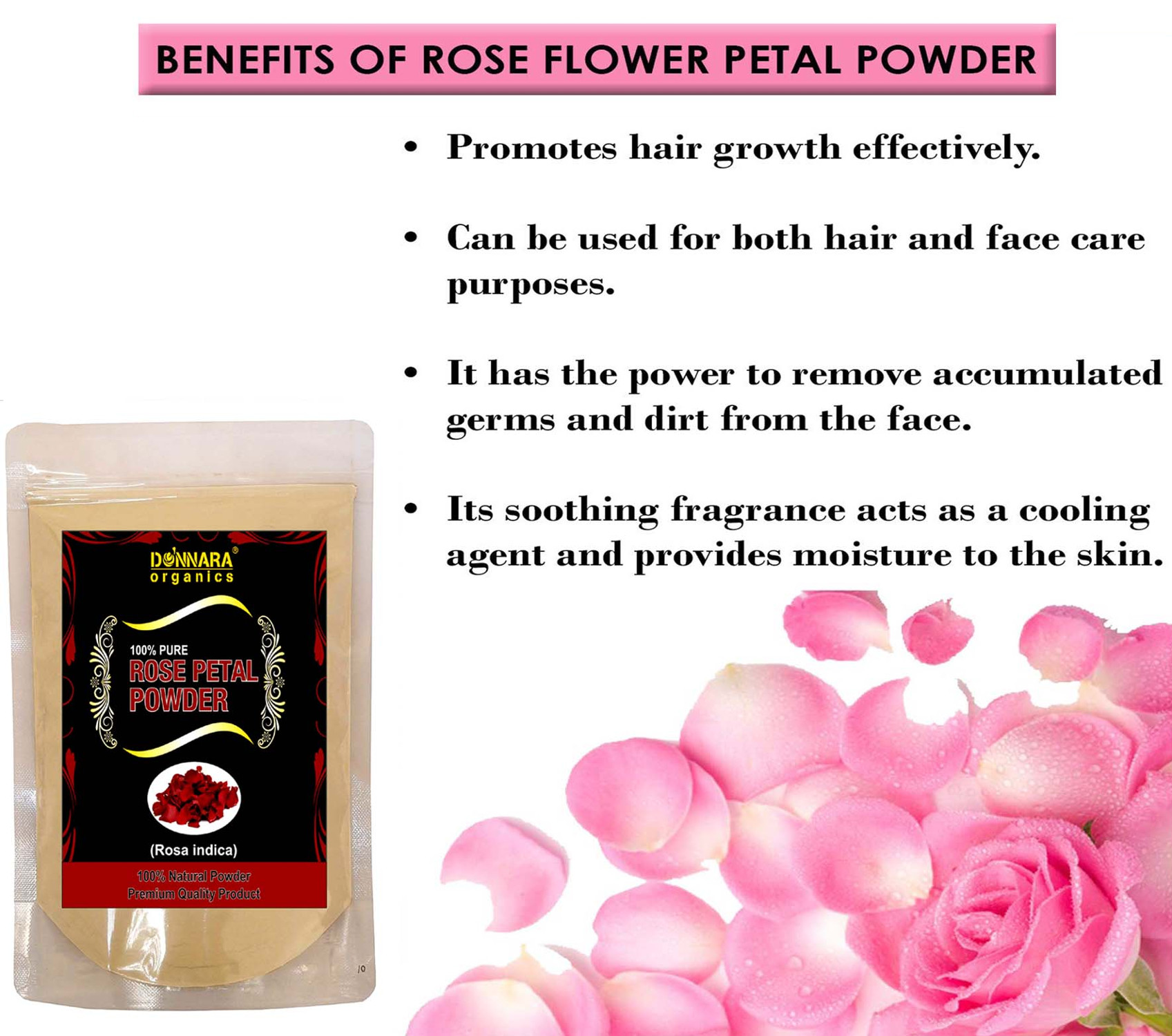 buy-donnara-organics-100-pure-rose-petal-powder-face-pack-online-get