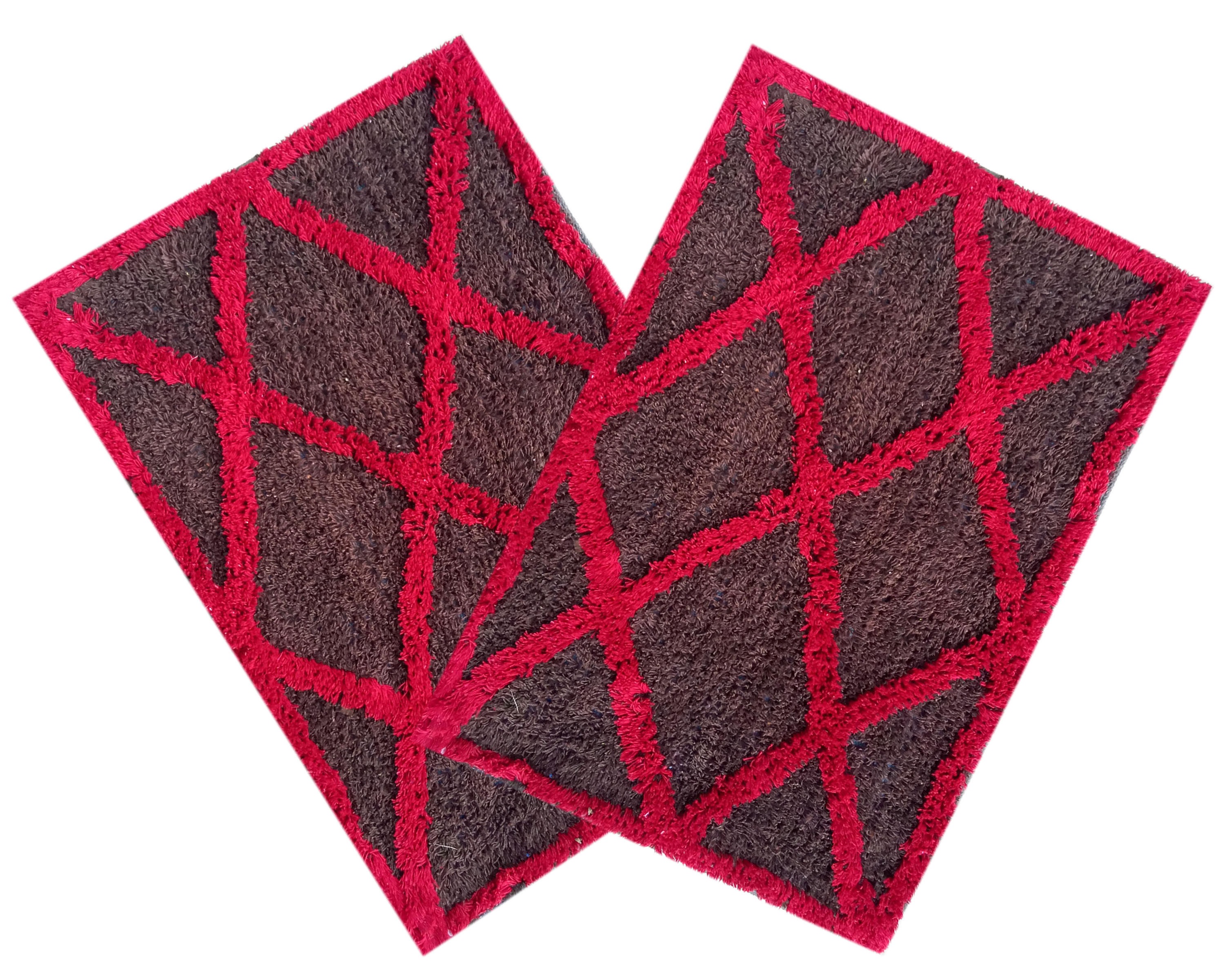 Buy SHF Door Mats 100 cotton for Home Set of 2 piece 40x60 cm multicolor Online ₹229 from