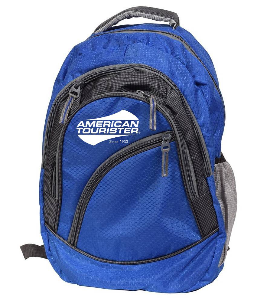 Buy American Tourister 24 L Blue BackPack Online @ ₹1099 from ShopClues