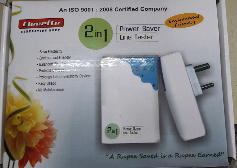 2 in 1 power saver line tester