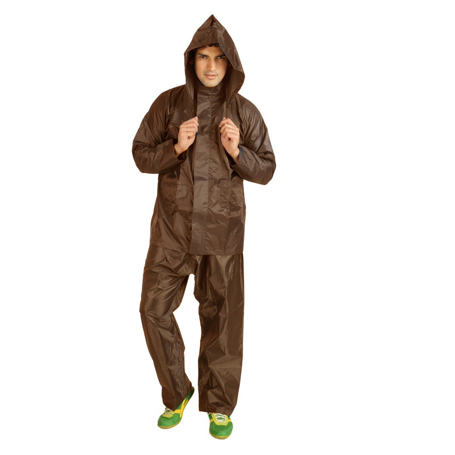 Buy Branded Reversible Trans Gents Rain Suit, coat jaket, Pant For Mens Size XL Colour